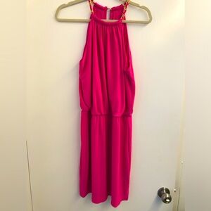 NEW Laundry by Shelli Segal Fuchsia Pink dress sz 10.